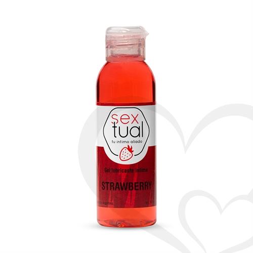 Gel estimulante sabor frutilla 80 ml